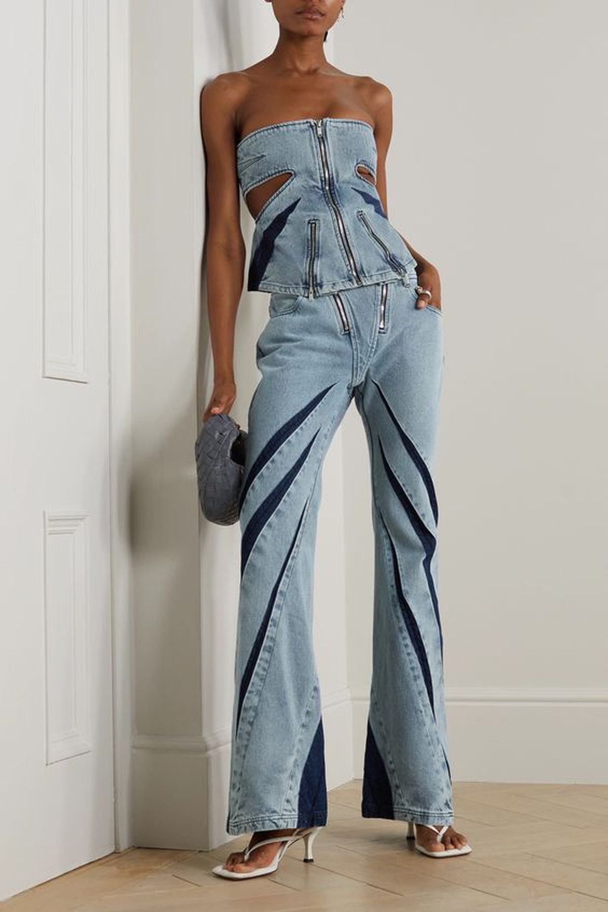 Otra opción de conjunto de jean. Otra opción de conjunto de jean.