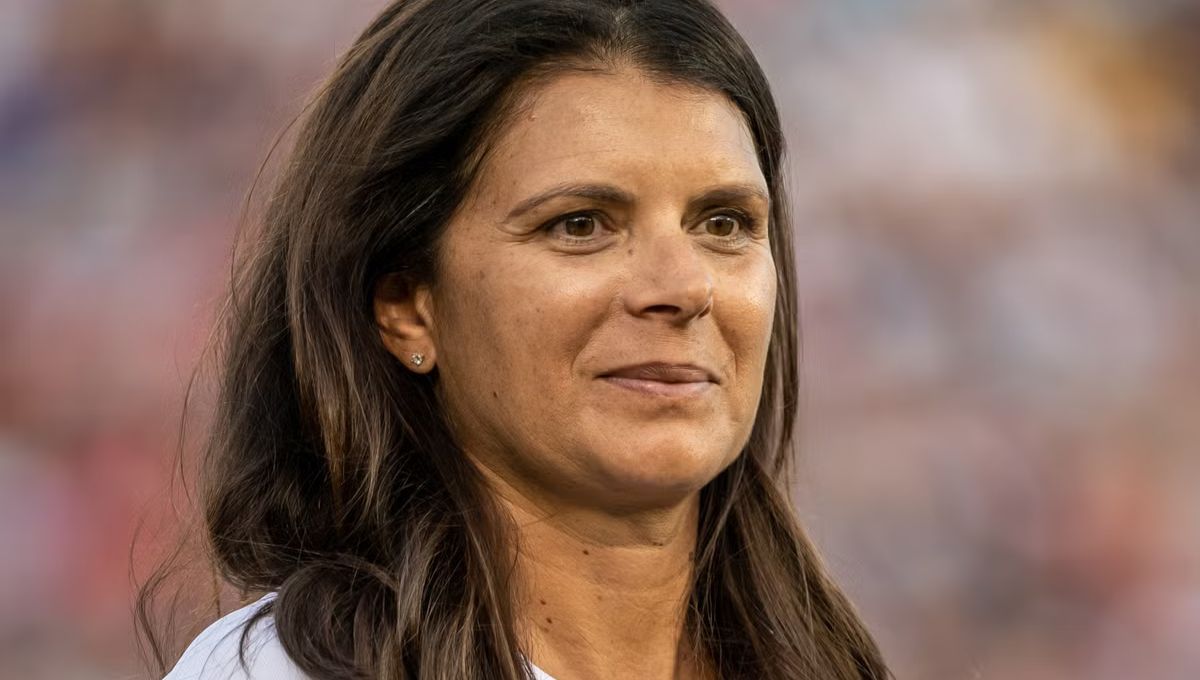 Mia Hamm, jugadora de f&uacute;tbol profesional.&nbsp;