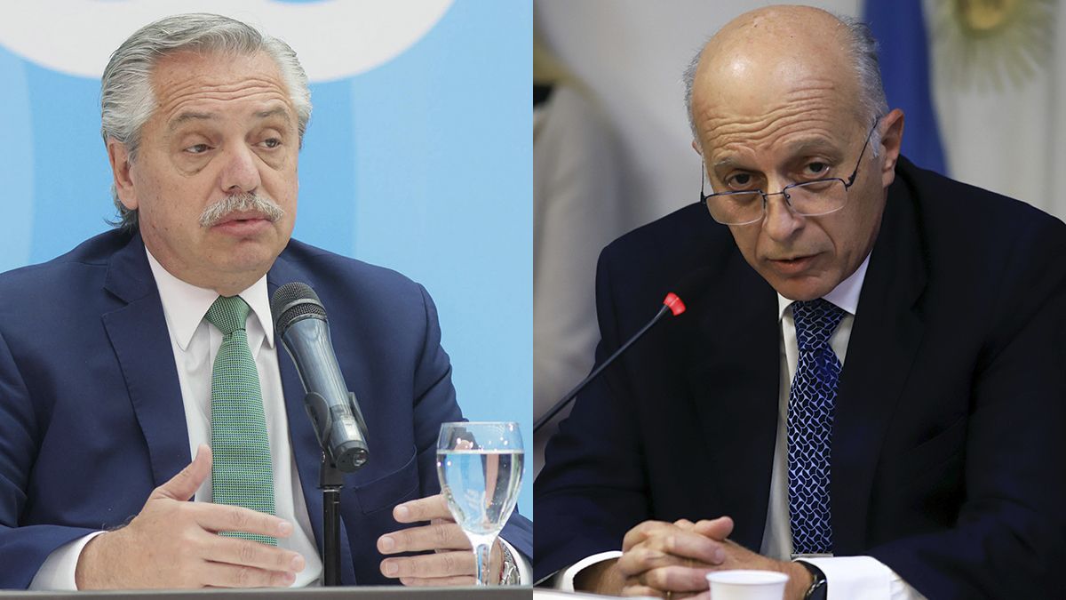 Alberto Fernàndez y Eduardo Casal.