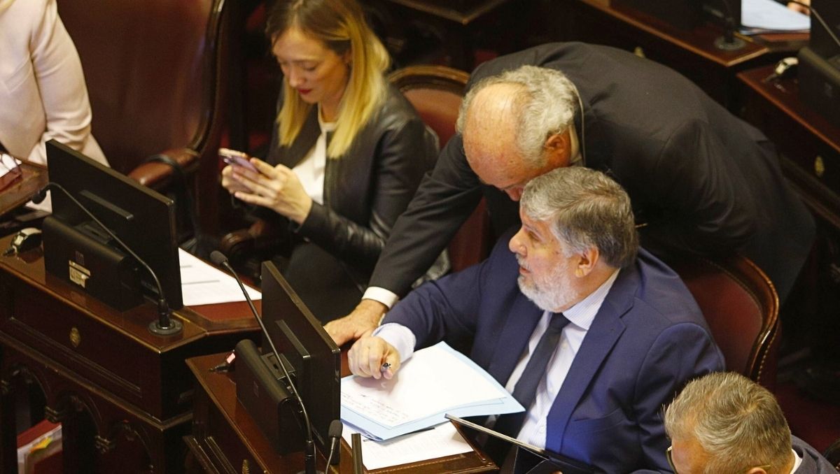 Anabel Fernández Sagasti en el Senado