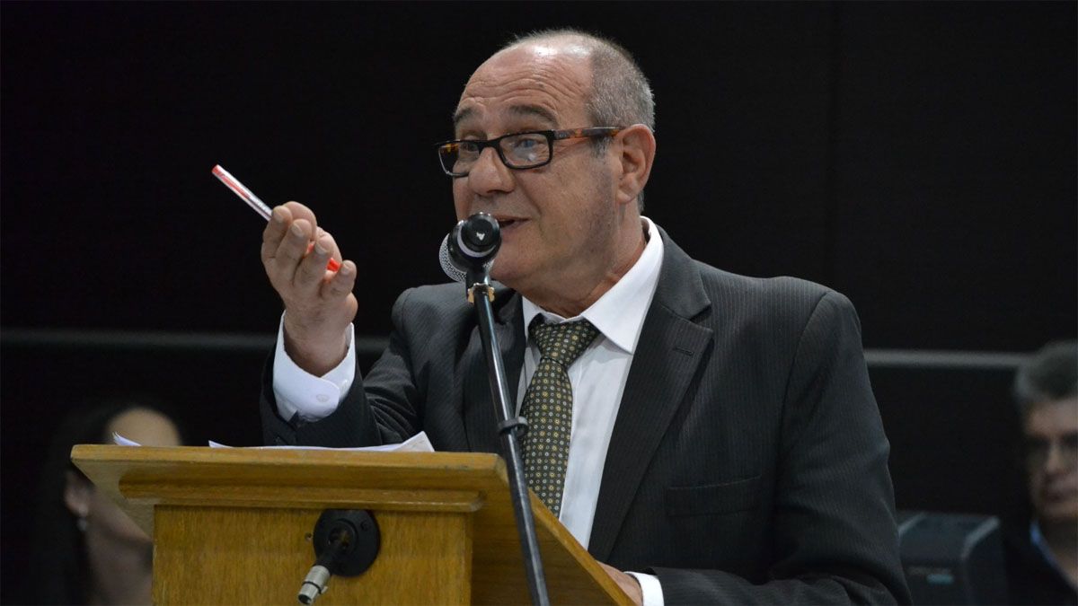 Juan Rosello, abogado querellante de la familia Gruini. Juan Rosello, abogado querellante de la familia Gruini.