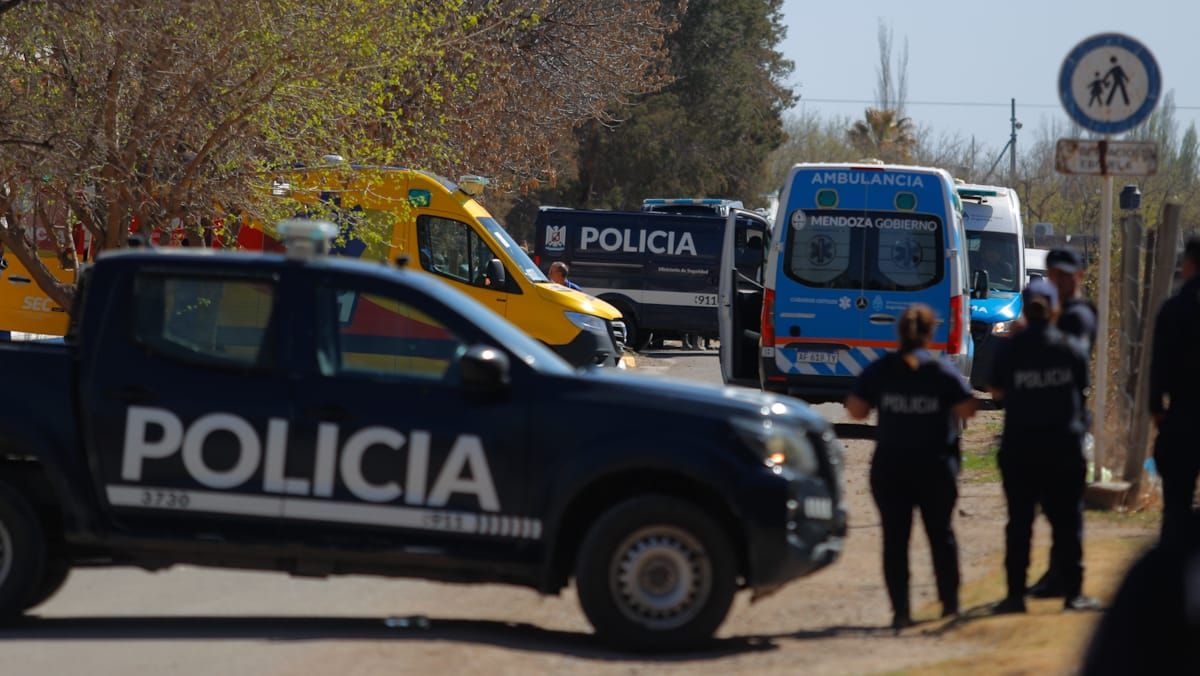 El operativo que se desplegó ese día en La Paz. El operativo que se desplegó ese día en La Paz.