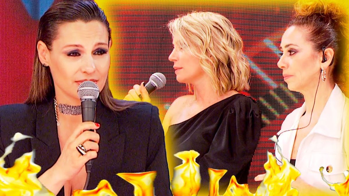 Pampita letal con los reemplazos en La Academia.