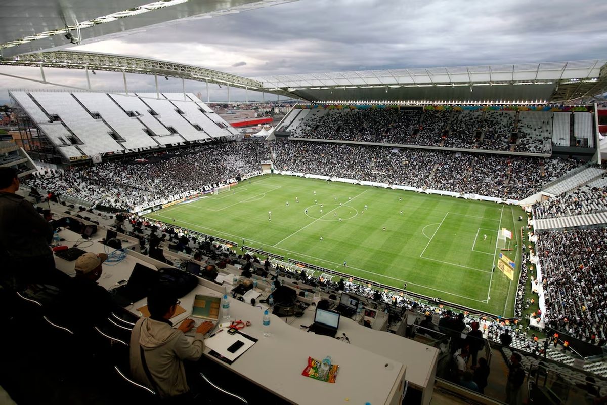 El tamaño y la belleza del estadio que albergará Corinthians - Rosario Central es impactante.