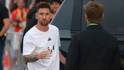 Lionel Messi llegó a Miami luego de estar de gira con la Selección argentina.