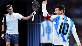 El crossover que nadie imaginaba: Roger Federer ¡fan de Lionel Messi! El crossover que nadie imaginaba: Roger Federer ¡fan de Lionel Messi!