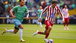 De Paul fue titular en el Atlético de Madrid.