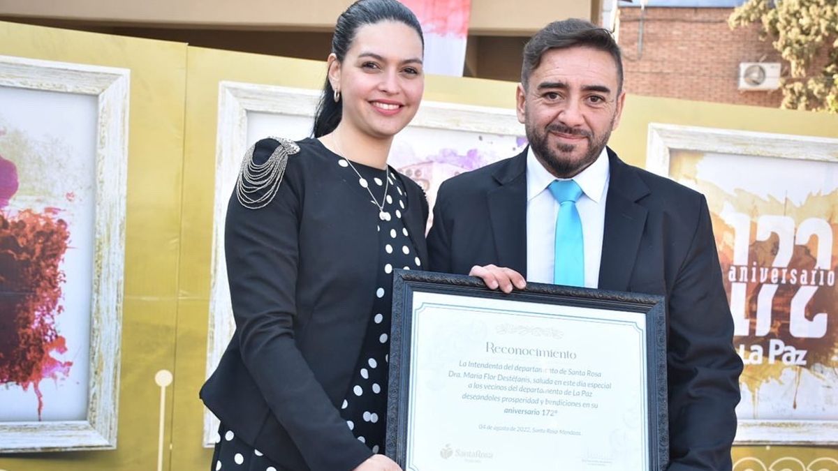 Flor Destéfanis y Fernando Ubieta.