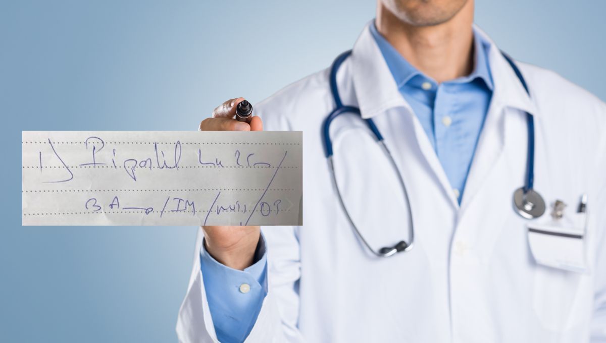 Grafología: por qué los médicos tienen una letra ilegible y difícil de entender