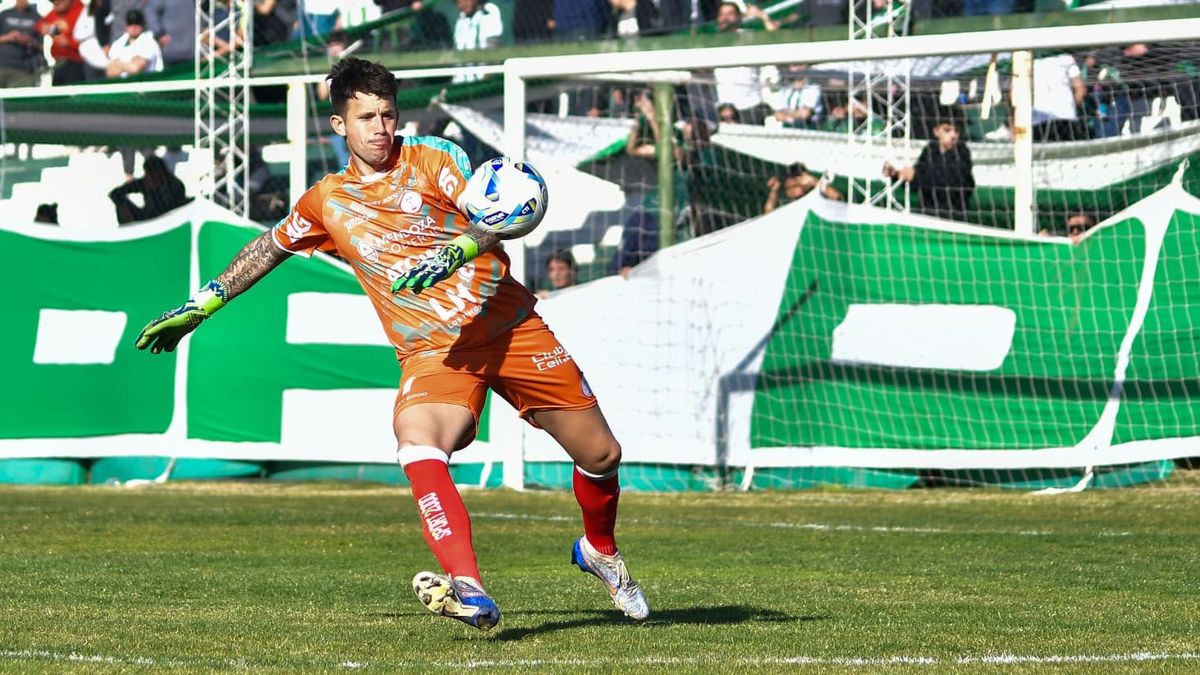 Ignacio Acordino el arquero del Globo.