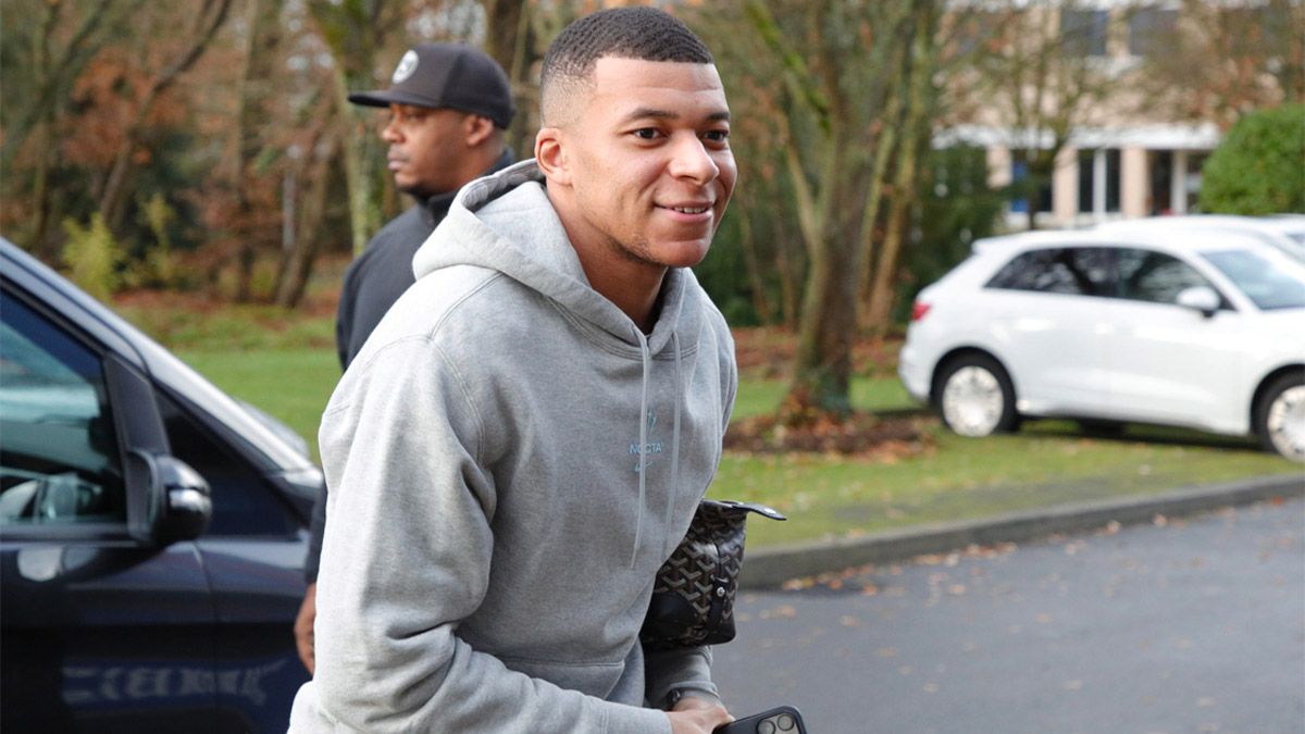 Kylian Mbappé regresó a las prácticas con el PSG, tras jugar la final del Mundial Qatar 2022 con la Selección de Francia.