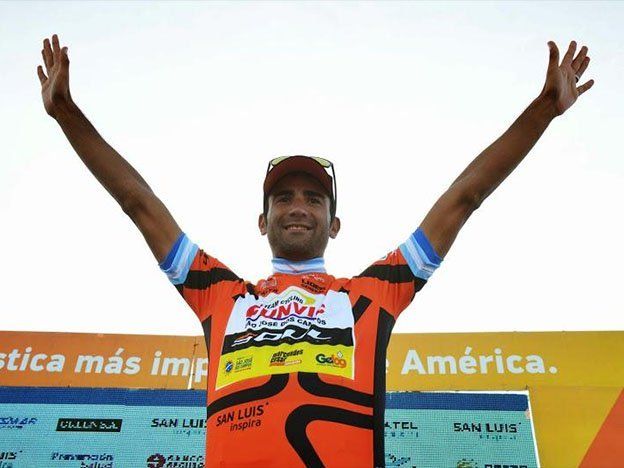 Daniel Díaz, el gran ganador del Tour de San Luis