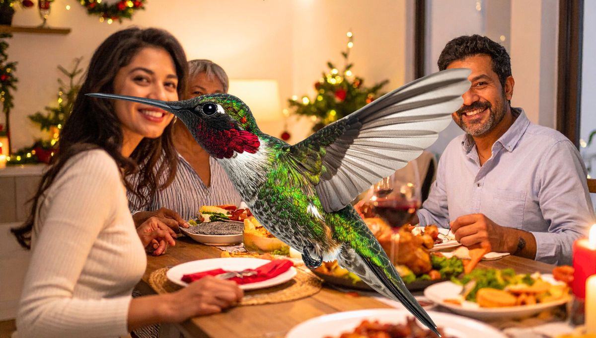 ¿Qué significa ver un colibrí en Navidad?