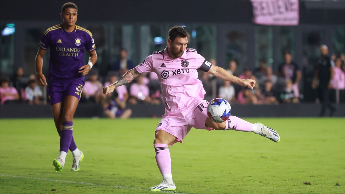 Lionel Messi anotó en todos los partidos que jugó en el inter Miami.