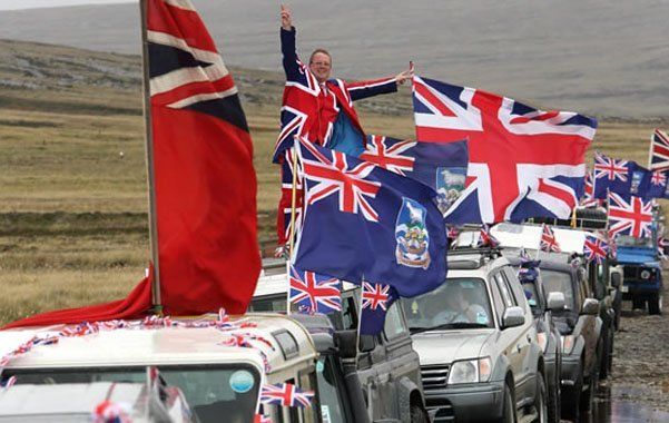 Los Kelpers recuerdan el referéndum de 2013. Los Kelpers recuerdan el referéndum de 2013.