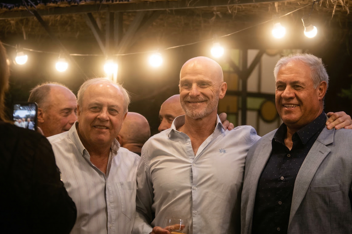 Alejandro Apatye, Diego Carbonell y Gabriel Lucero, viejas glorias de Los Tordos.