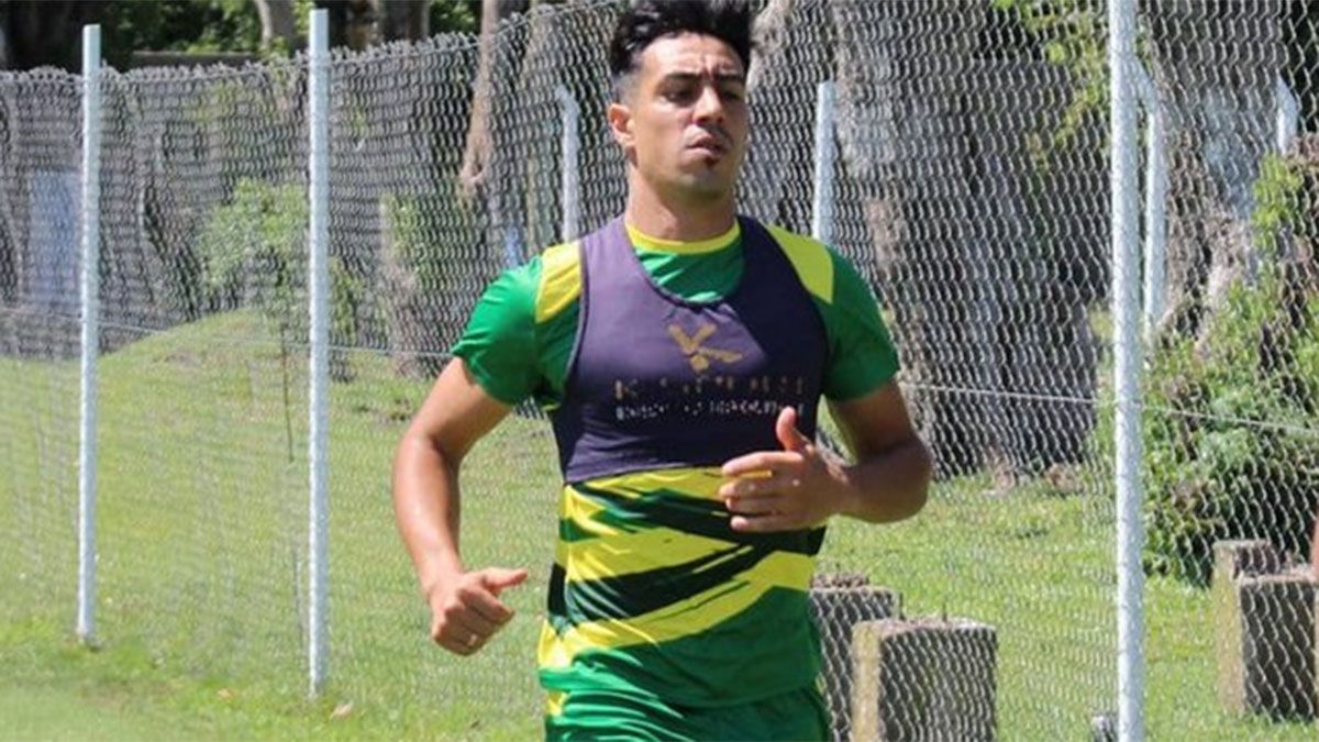 Washington Camacho no podrá jugar ante Delfín, por la Copa Libertadores.