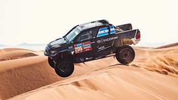 Juan Cruz Yacopini tuvo una etapa brillante en el Rally Dakar 2024