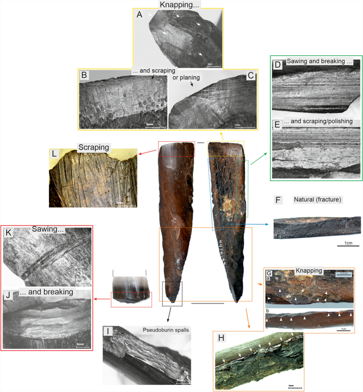 El estudio llegó a un descubrimiento que termina con el misterio de estas herramientas. El estudio llegó a un descubrimiento que termina con el misterio de estas herramientas.