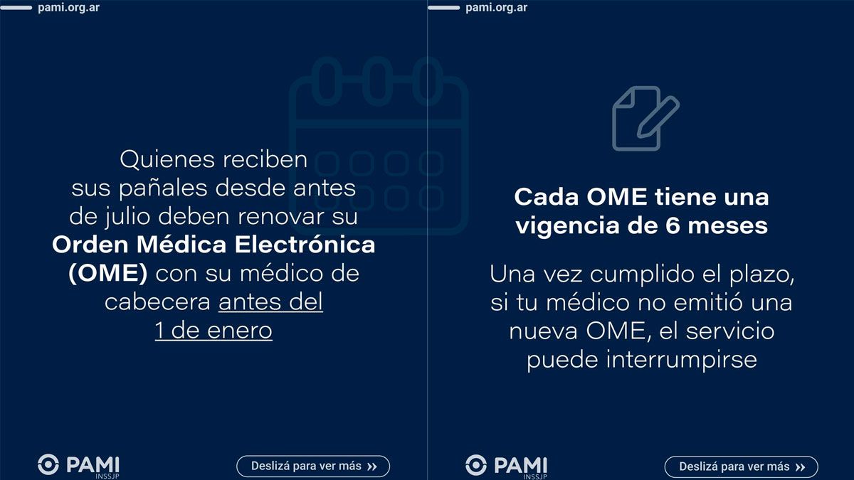 La entrega de los Higi&eacute;nicos Absorbentes Descartables (H.A.D) para afiliados se realiza directamente en el lugar de residencia declarado en PAMI e incluye el insumo de pa&ntilde;ales y ap&oacute;sitos.