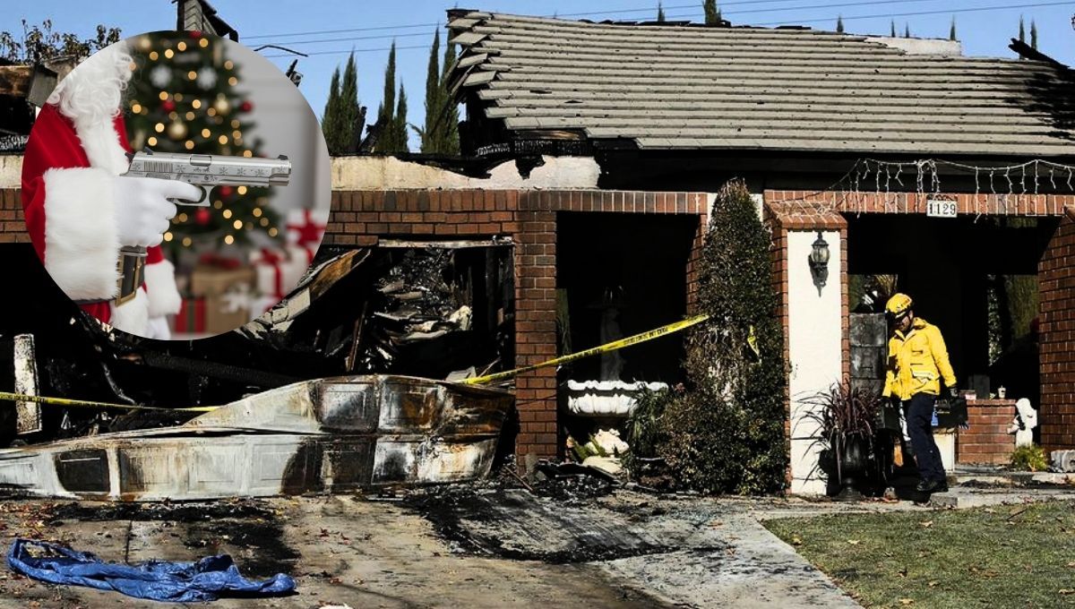 Se disfrazó de Papá Noel, fue a la casa de su ex y desató una violenta masacre