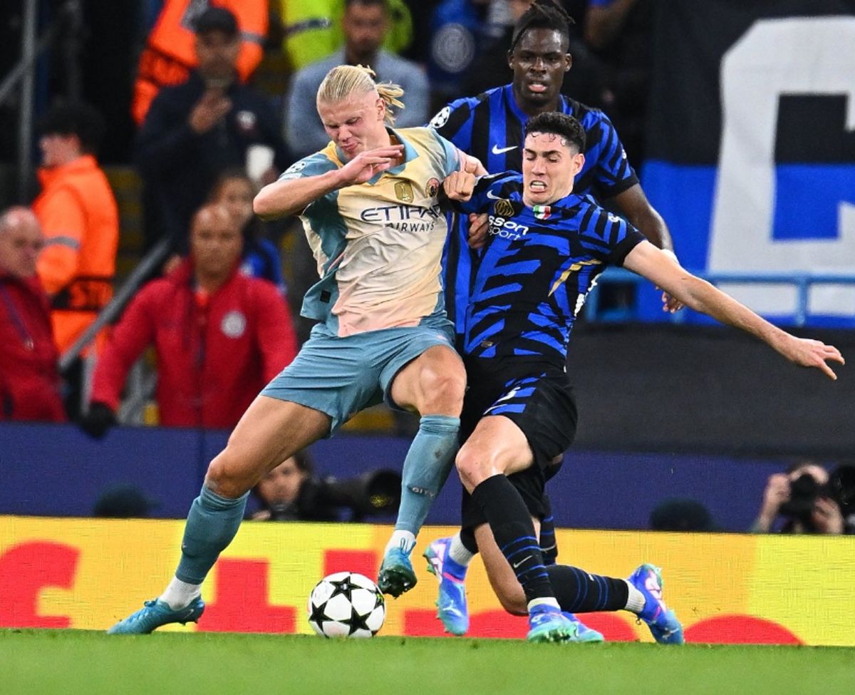 El partido del día en la Champions League terminó empatado entre el Inter y el Manchester City. El partido del día en la Champions League terminó empatado entre el Inter y el Manchester City.