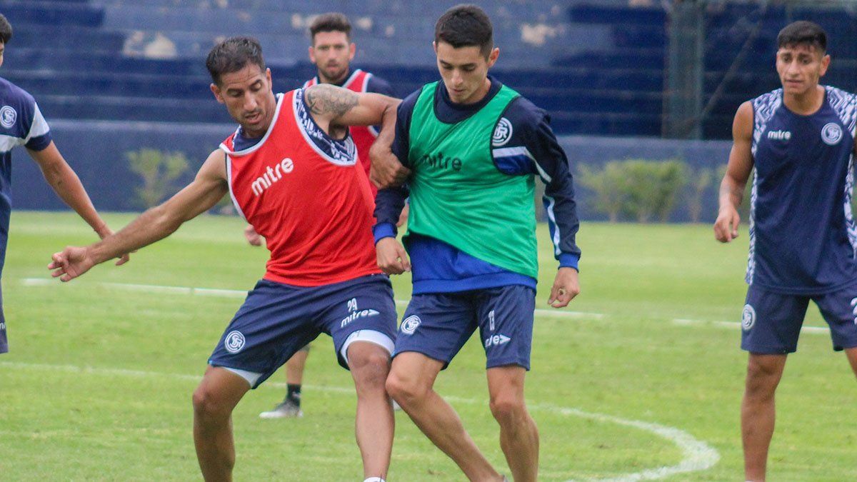 Pablo Palacio llegó el lunes y ante San Telmo sería titular.