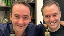 Francisco y Manuel Adorni. Dos hombres de la LLA investigados por la Justicia.