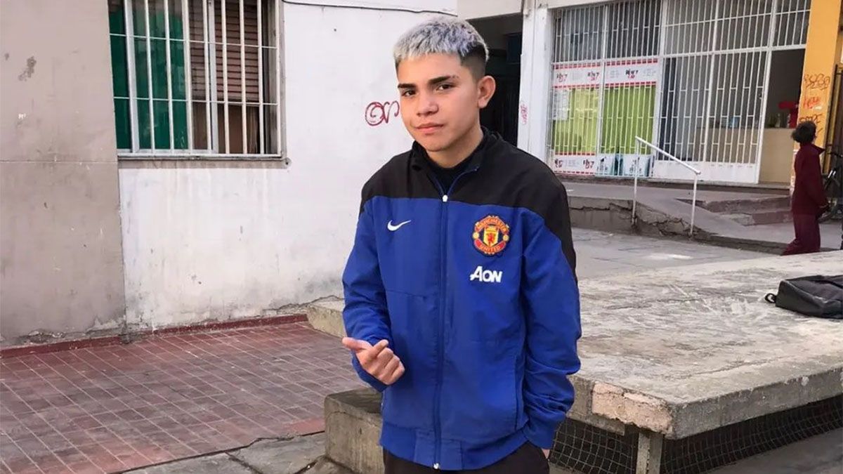 Lautaro Lazo tenía 15 años.