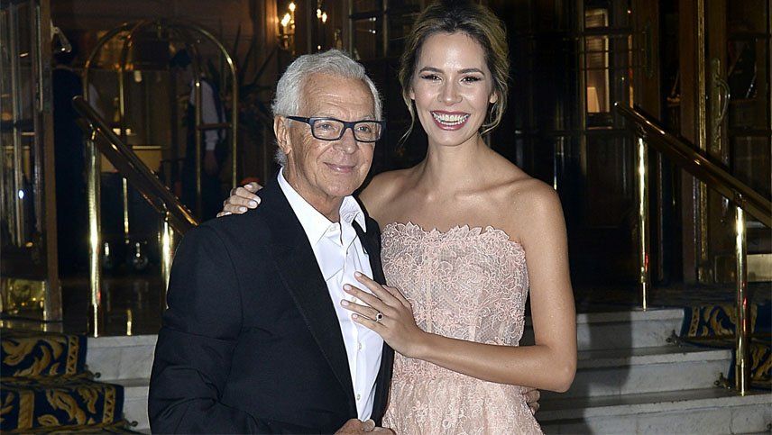 Elina Fernández Fantacci y Eduardo Costantini sellaron su amor y se casaron ante sus íntimos en febrero del 2020.