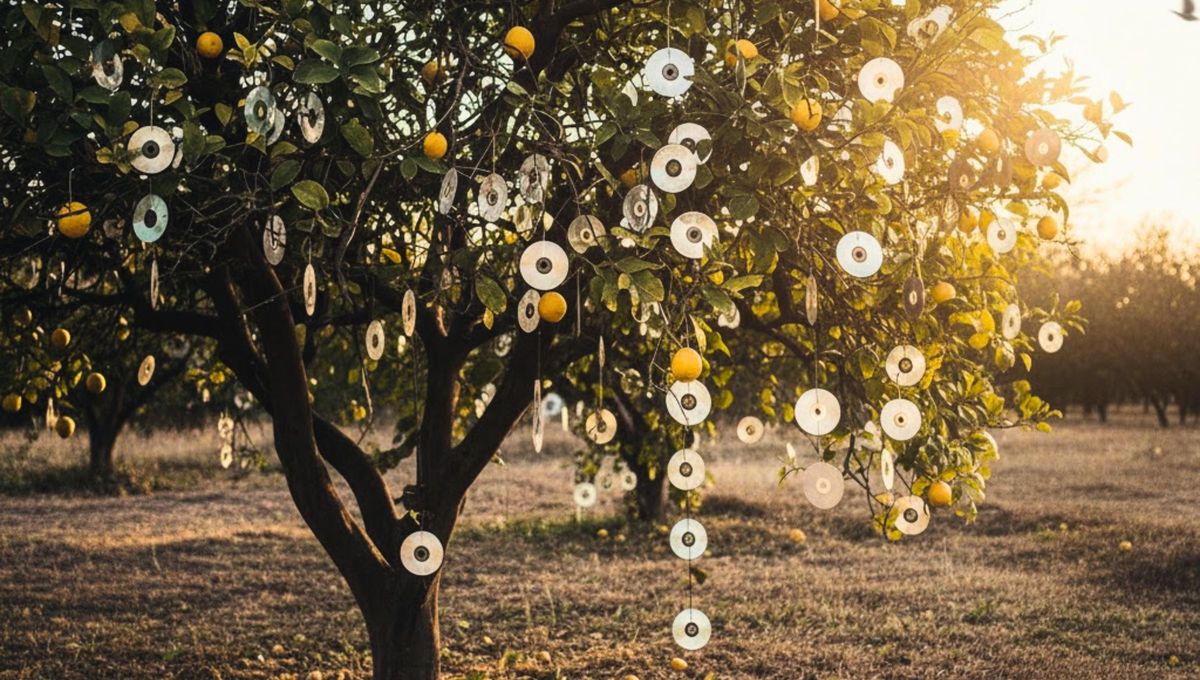 Los discos también pueden ser efectivos contra las plagas en el limonero. Los discos también pueden ser efectivos contra las plagas en el limonero.