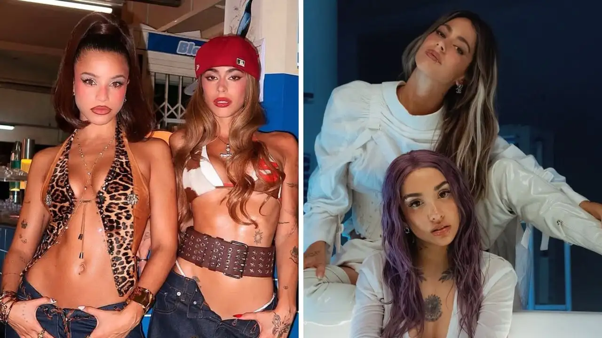 La verdad detrás de la pelea entre Tini Stoessel, María Becerra y Emilia Mernes. La verdad detrás de la pelea entre Tini Stoessel, María Becerra y Emilia Mernes.