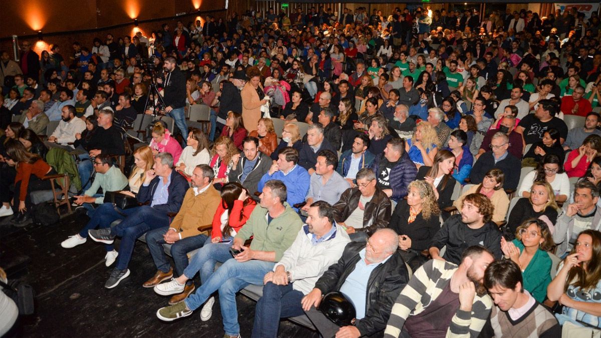 Uno de los últimos encuentros multitudinarios del PJ, que apunta a volver a mover sus bases y pelear otra vez la gobernación.