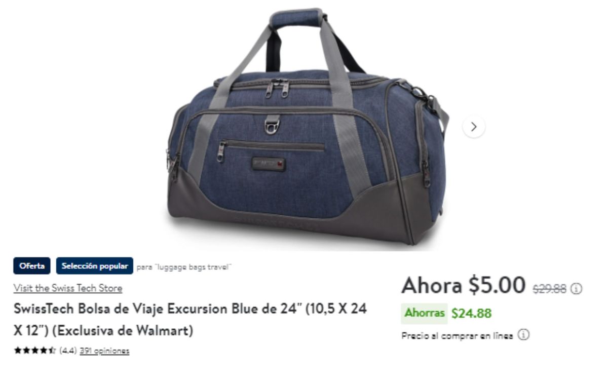 Tan solo en el primer día de oferta se vendieron más de 500 bolsos. Tan solo en el primer día de oferta se vendieron más de 500 bolsos.