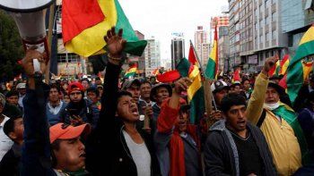 Opositores lanzaron un ultimátum contra Evo Morales