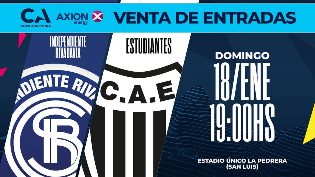 Independiente Rivadavia se enfrentará a Estudiantes de Caseros el próximo domingo.