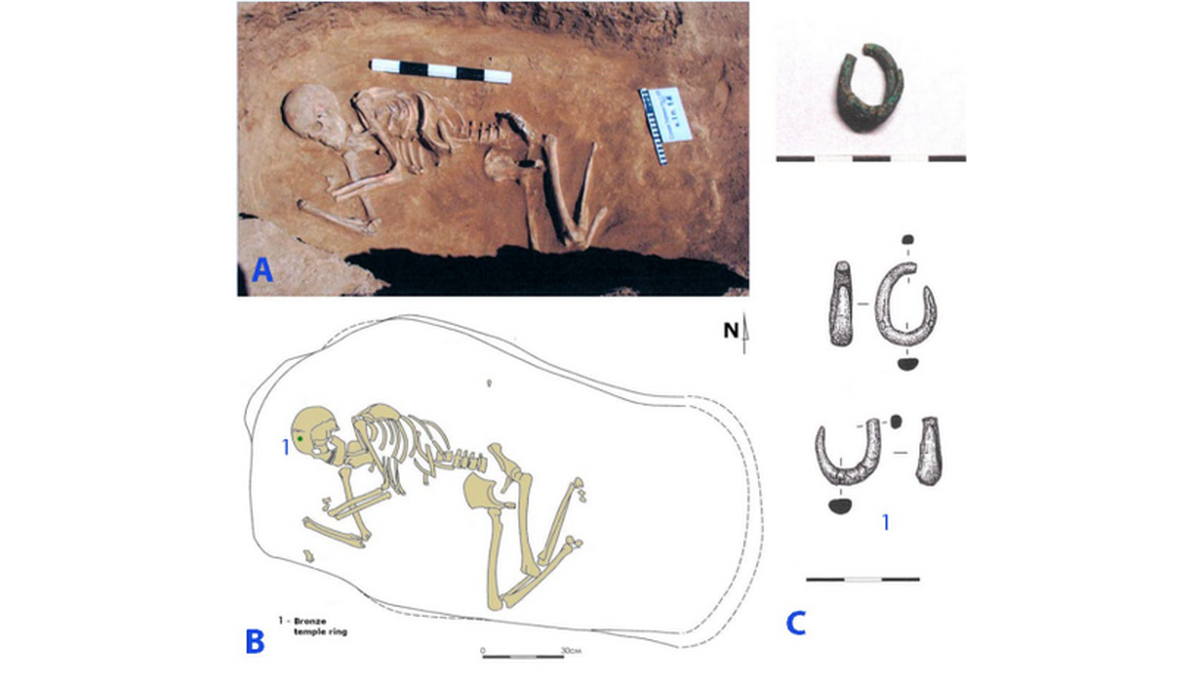 El descubrimiento se realizó tras tomar muestras de ADN. El descubrimiento se realizó tras tomar muestras de ADN.