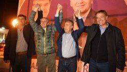 Cornejo fue a San Martín y el peronismo fue cauteloso por la crisis