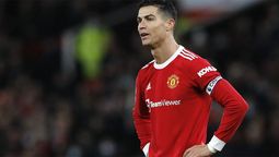 ¡Pura furia! Cristiano Ronaldo se enojó tras la dura caída de Manchester United
