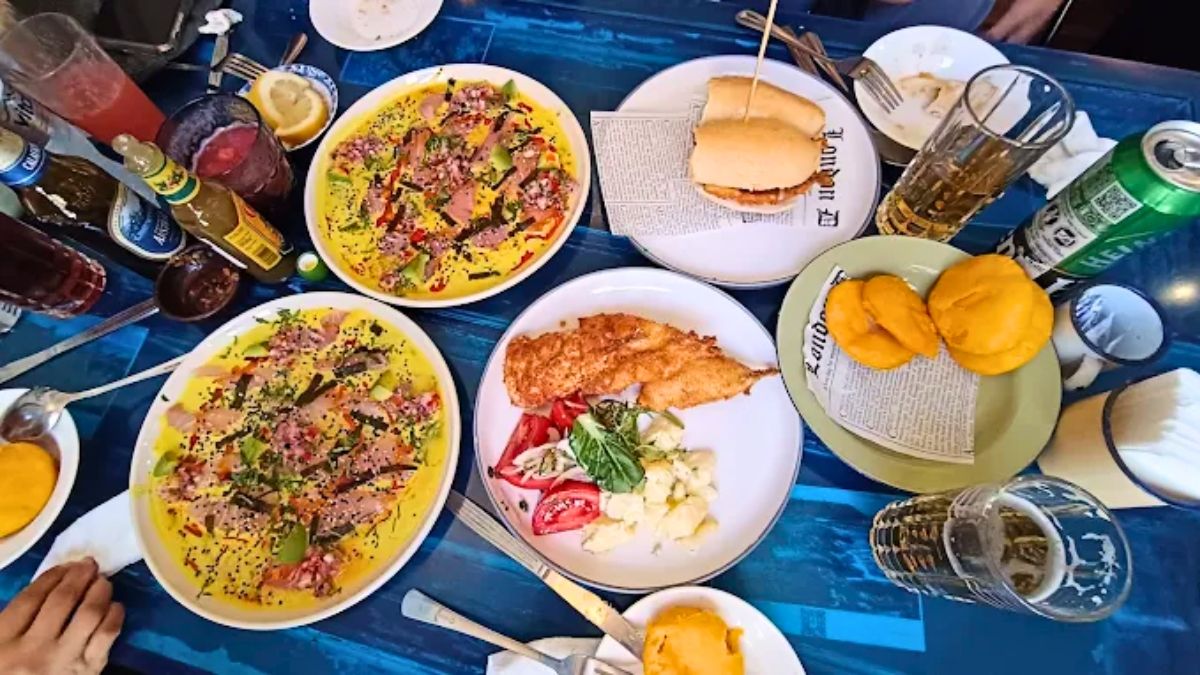 El restaurante está ubicado en una buena zona de Valparaíso.