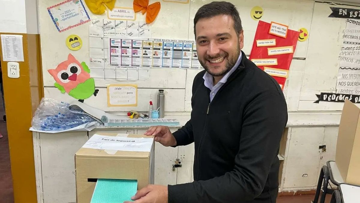 Mauricio Pinti, precandidato a la intendencia de Maipú por Cambia Mendoza.