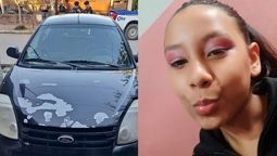 El auto negro donde Agostina Vega habría sido trasladada al descampado en bolsas, en un crimen macabro que aún tiene mucho que resolver. El auto negro donde Agostina Vega habría sido trasladada al descampado en bolsas, en un crimen macabro que aún tiene mucho que resolver.
