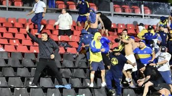 Se conoció la sanción a los hinchas de Boca involucrados en los incidentes en el partido ante Gimnasia de La Plata