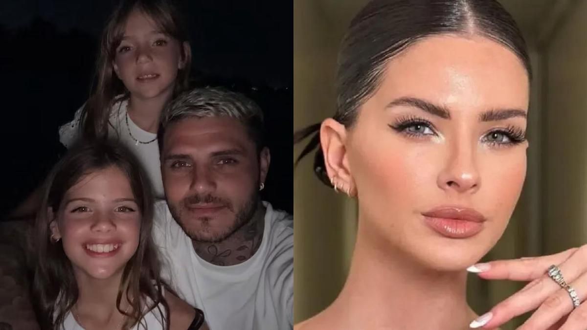 Las hijas de Wanda Nara cada vez m&aacute;s alejadas de la China Su&aacute;rez.