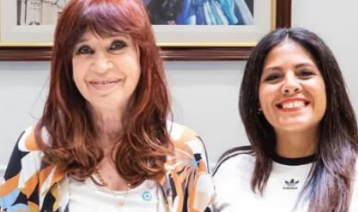 Cristina Kirchner y Eva Mieri