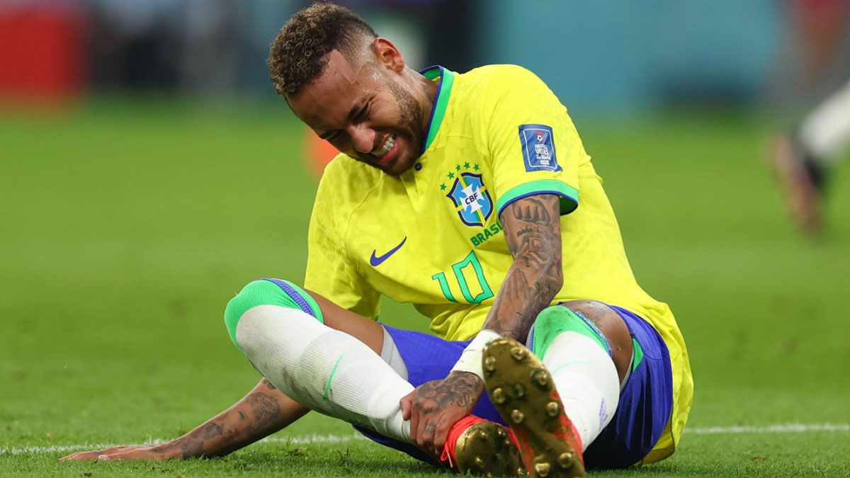 Neymar y su tobillo paralizan el Mundial Qatar 2022