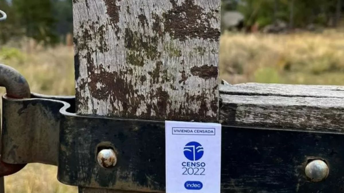 Las casa censadas deberán tener un sticker pegado en la puerta de la propiedad