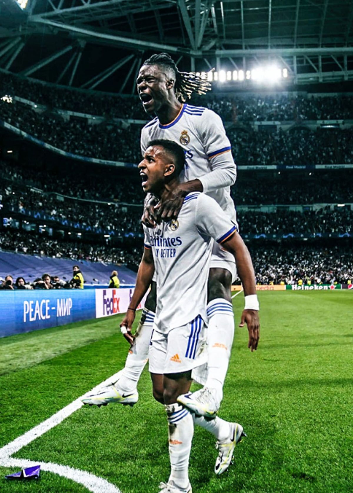 Rodrygo hizo dos goles en un minuto y el Real Madrid terminó venciendo al Manchester City en la semifinal de la Champions League