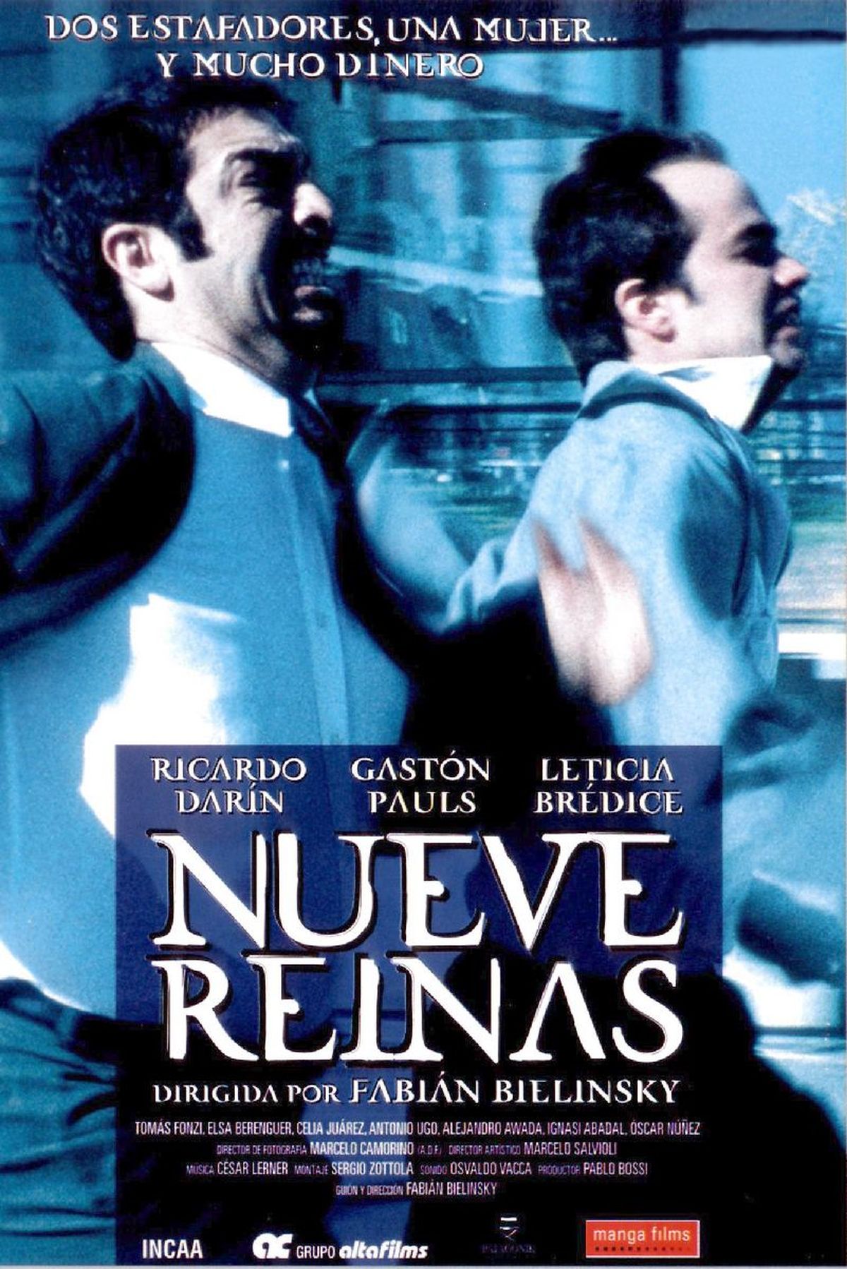 Póster de la película "9 Reinas". Póster de la película "9 Reinas". 