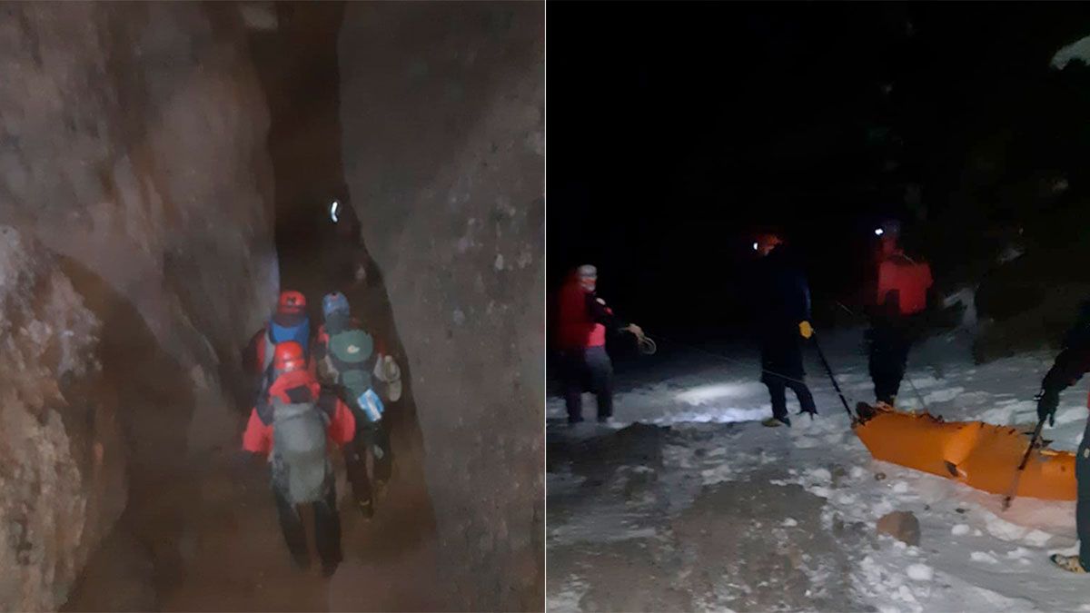 Rescataron el cuerpo del andinista que murió tras caer al vacío en el cerro Aconcagua.